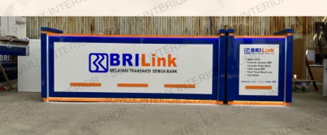 Meja Agen P400x55x110 cm